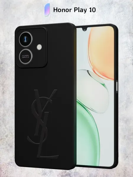 Чехол на Honor Play 10 с принтом YSL Secret.Case.Store