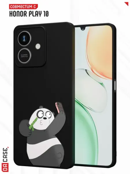 Чехол на Honor Play 10 с принтом Панда DACase