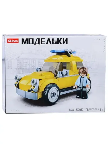 Конструктор "Модели машин" Sluban