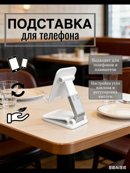 DREAMING HOUSE Подставка для телефона и планшета на стол складная
