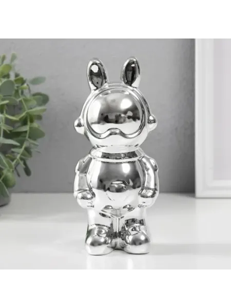 Сувенирная фигурка Зайка-космонавт керамика 17 см My Sweet Home