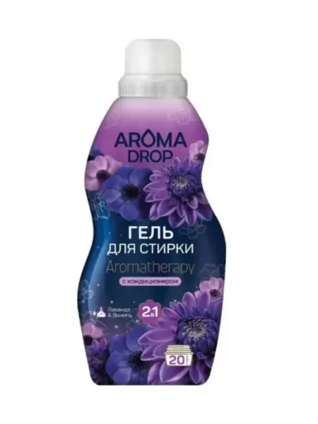 Гель для стирки Лаванда и Ваниль 1 л AROMA DROP