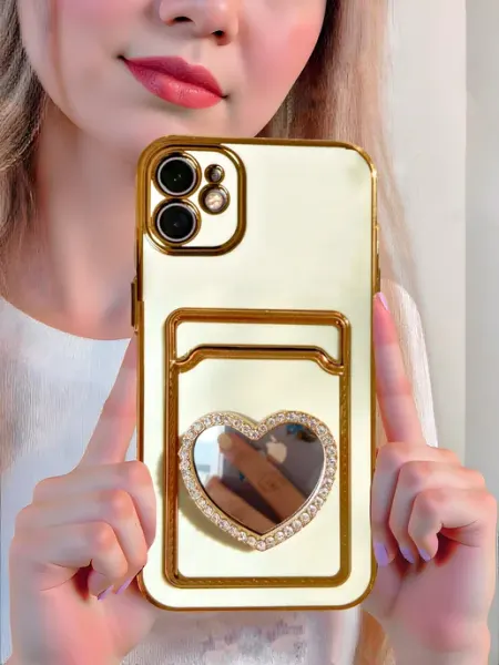 Чехол на Iphone 11 Айфон 11 с зеркалом Banana!