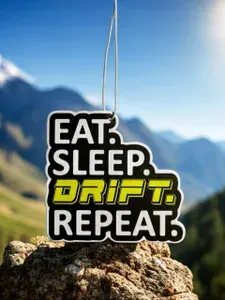 Ароматизатор в машину автопарфюм для автомобиля - EAT SLEEP DRIFT REPEAT (Вариант №29)