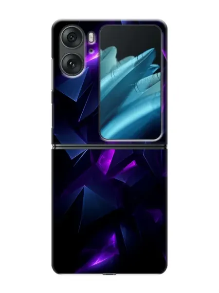 Чехол на OPPO Find N2 Flip абстракиция (мужской) Marketclub