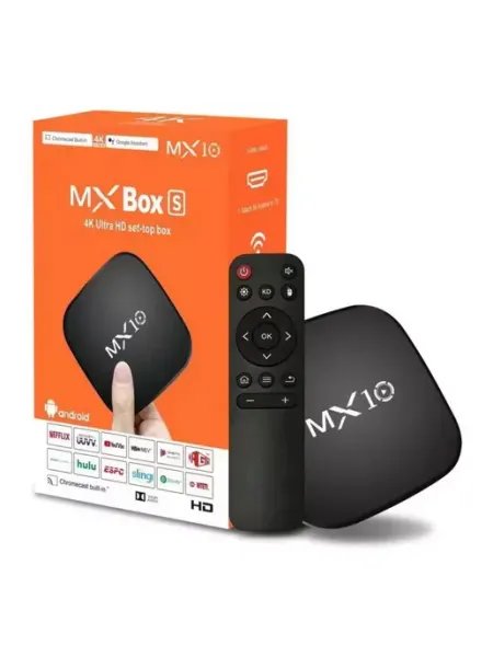 Смарт ТВ приставка MX10 4К ULTRA HD BOX HOMEMARKET24/7