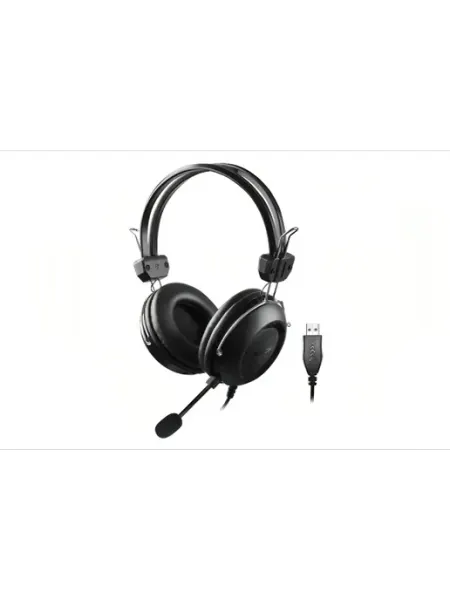 Наушники+микрофон HU-35 &lt USB, 20Hz-20kHz, 32 Om A4TECH