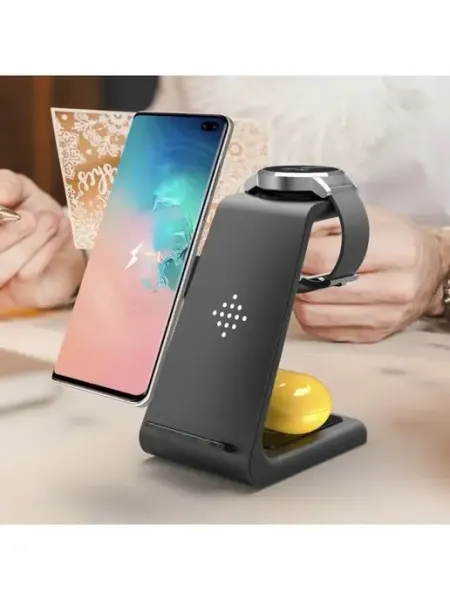Зарядное устройство A151-650 беспроводное 3 в 1 MyPads