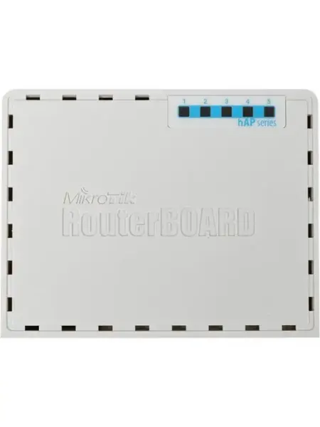 Роутер беспроводной hAP, белый Mikrotik