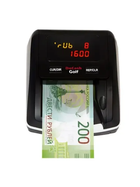 Детектор банкнот Golf 12954 автоматический рубли DoCash