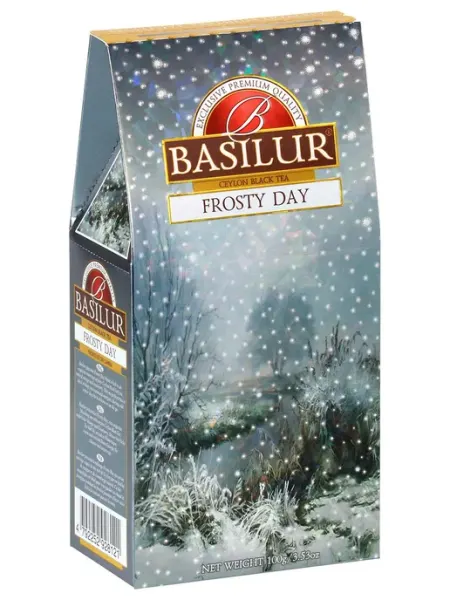 Чай подарочный черный Морозный день 100 г Basilur