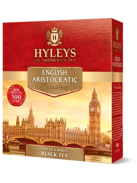ХЭЙЛИС Чай "Английский Аристократический" 100 пак HYLEYS