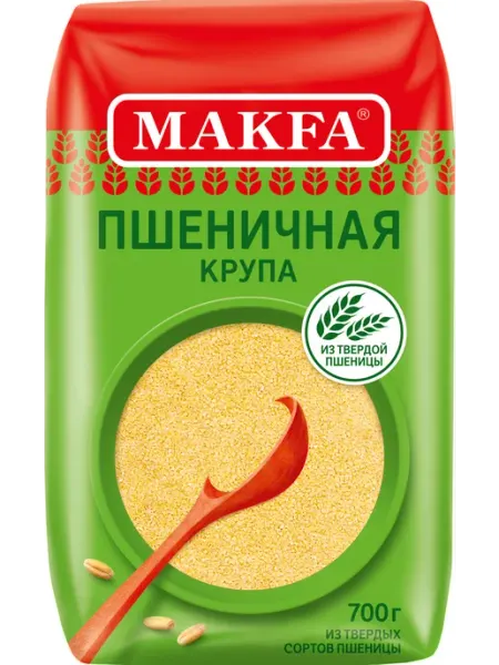 Крупа пшеничная "Артек" 700 г Makfa