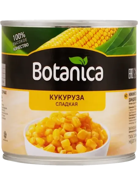 Кукуруза BOTANICA сладкая высший сорт ГОСТ 3шт