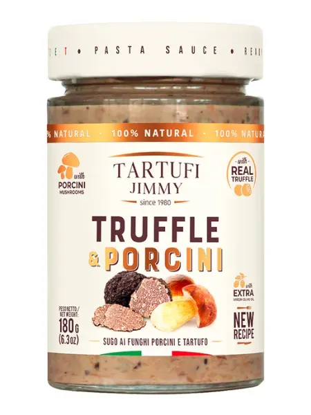 Соус грибной Трюфельный с белыми грибами 180 г Италия TARTUFI JIMMY