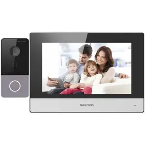 Комплект домофон + вызывная панель Hikvision DS-KIS603-P