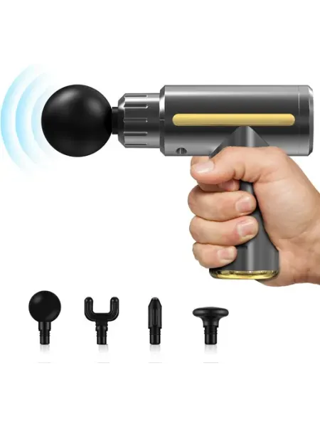 Мышечный перкуссионный массажёр пистолет Massage Gun Mini
