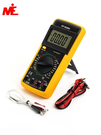 DT-9208A цифровой мультиметр – измеритель напряжения, тока и сопротивления