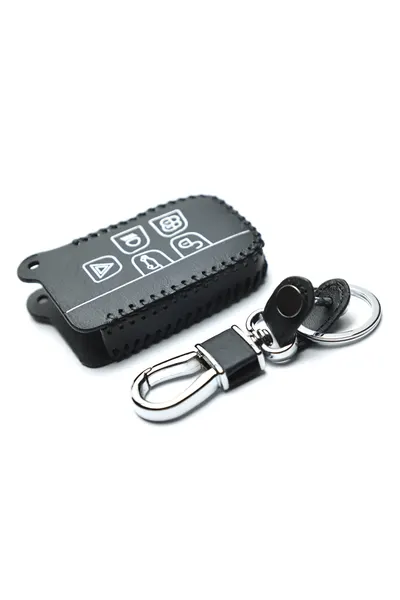Чехол BGT Land Rover, для автомобильного ключа, экокожа, черный