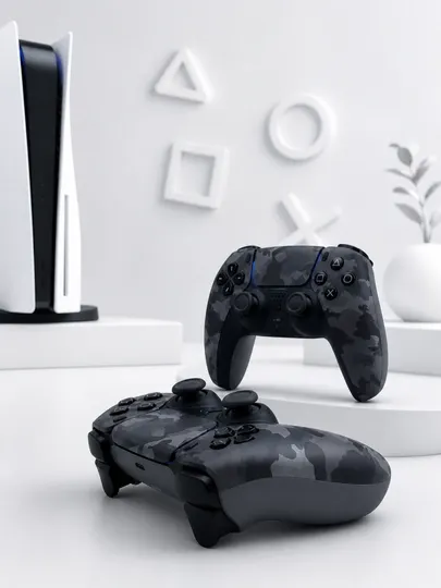Беспроводной геймпад DualSense для PS5 – премиальный камуфляжный дизайн