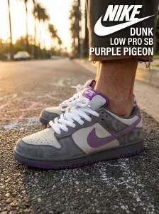 Кроссовки Nike Dunk Low Pro SB Purple Pigeon