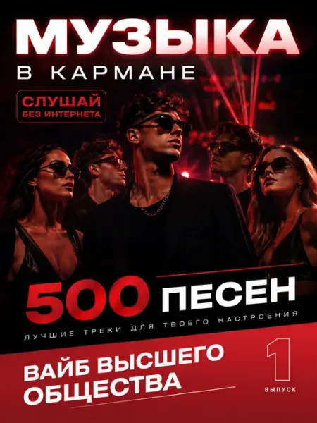 Вайб высшего общества 1 USB флешка 500 песен (4) Happy Karaoke Day