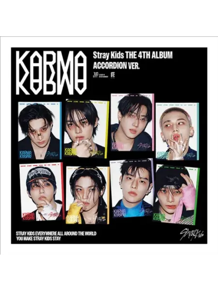Альбом Stray kids karm the 4th ACCORDION(случайный)