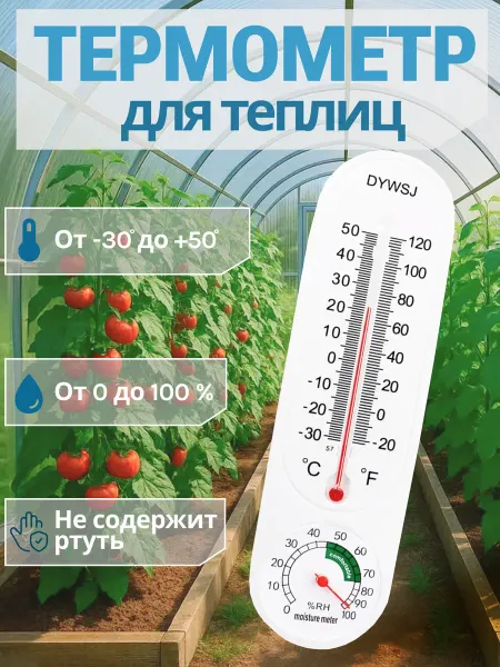S.F.N. Shop Термометр для теплицы и парника DY-1