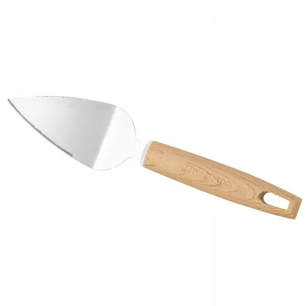 Лопатка кулинарная катунь KITCHENTOOL AST-002-TF6, нерж. сталь, ручка пластик, 23 см