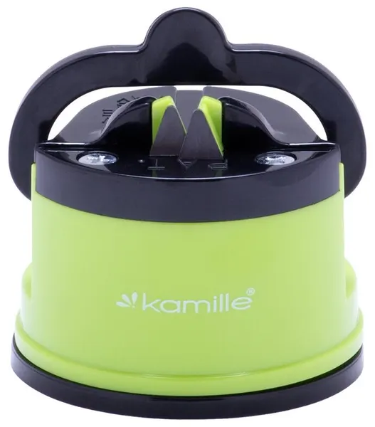 Точилка для ножей с присоской Kamille KM-5701 (5701 / салатовый)