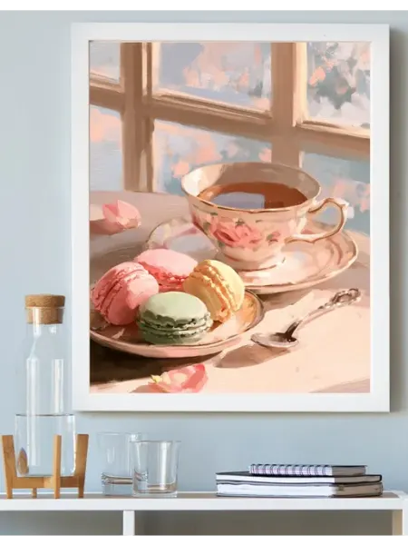 Сладкий завтрак Картины по номерам 40*50 см Art on Canvas
