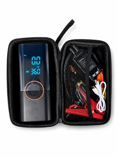 Пусковое устройство для автомобиля с компрессором, Jump Starter