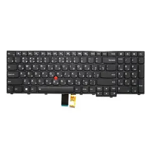 Клавиатура с подсветкой для ноутбука Lenovo ThinkPad W540 T550 T540 , Edge E540 E531 - черная