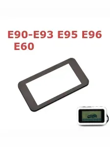 Старлайн Е90. Стекло для брелоков сигнализацией E90 E91 E92 E93 E95 E96 E60 + двусторонней скотч