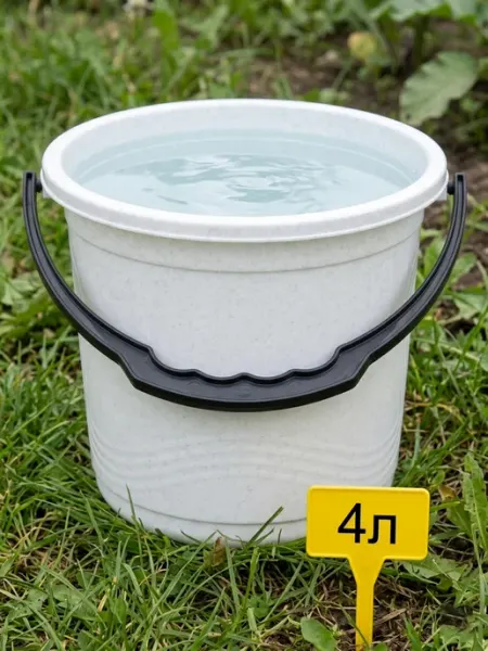 Ведро пластиковое 4 л ELF plast