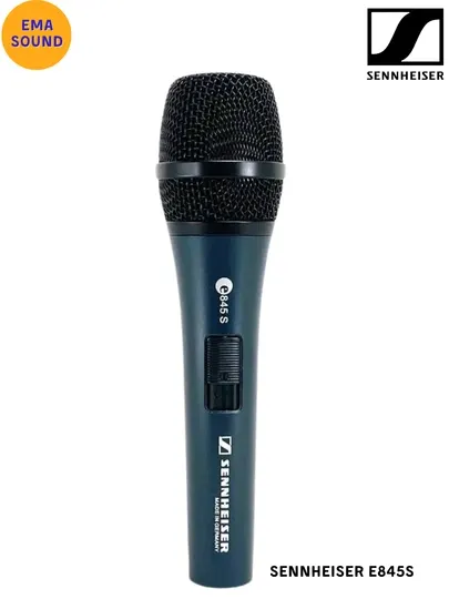 Sennheiser E845S Профессиональный вокальный динамический суперкардиодный микрофон