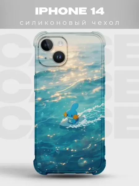 Чехол на iPhone 14 с принтом Pokemon PRINTberries