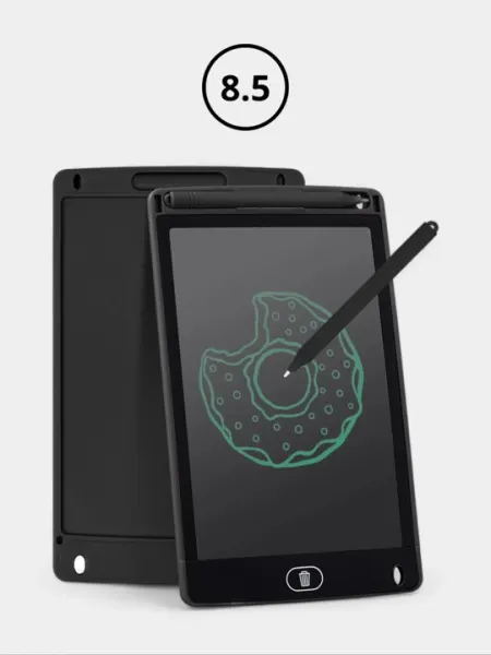 LCD планшет для рисования 8.5 дюйма, электронная доска для детей и заметок