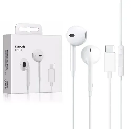Наушники проводные гарнитура EarPods Type-C белый (MTJY3ZM/A)