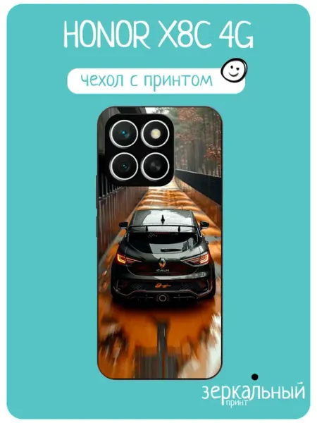 Чехол на Honor X8C renault megane iNCoverCase