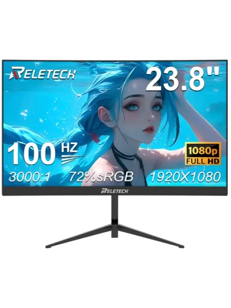 Монитор для пк игровой 23,8",100 Гц,1920x1080 Reletech