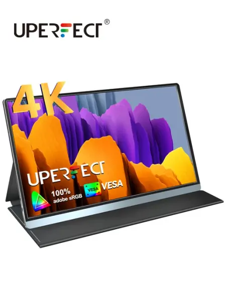 QLED Портативный монитор 4K 15,6 дюйма 100% sRGB UHD Uperfect