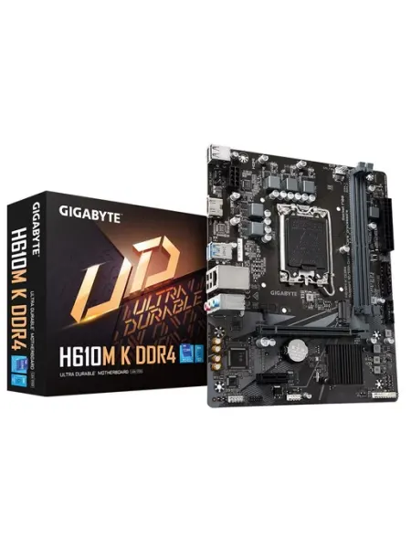 Материнская плата H610M K DDR4, LGA 1700, Micro-ATX Gigabyte
