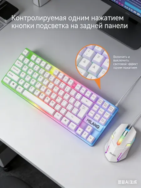 Клавиатура и мышь беспроводной набор