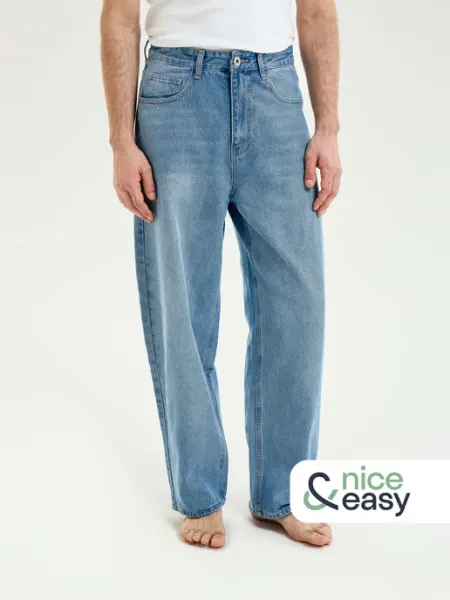 Nice & easy Мужские джинсы фасона Tapered