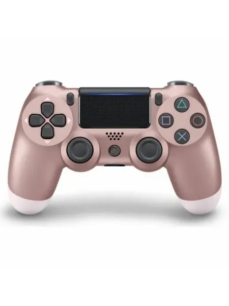 Геймпад беспроводной для PS4 ПК Розовое золото без коробки Нет бренда