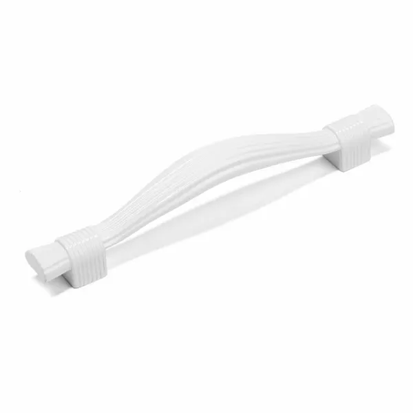 Ручка-скоба CAPPIO RSC018, цинк, м/о 128 мм, цвет белый, 4 шт, 10784106