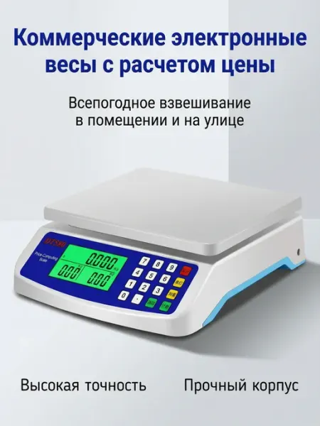 Весы торговые электронные аккумуляторные Chooly