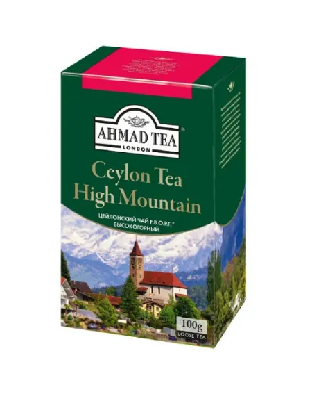 Чай черный цейлонский листовой FBOPF, 100г Ahmad Tea