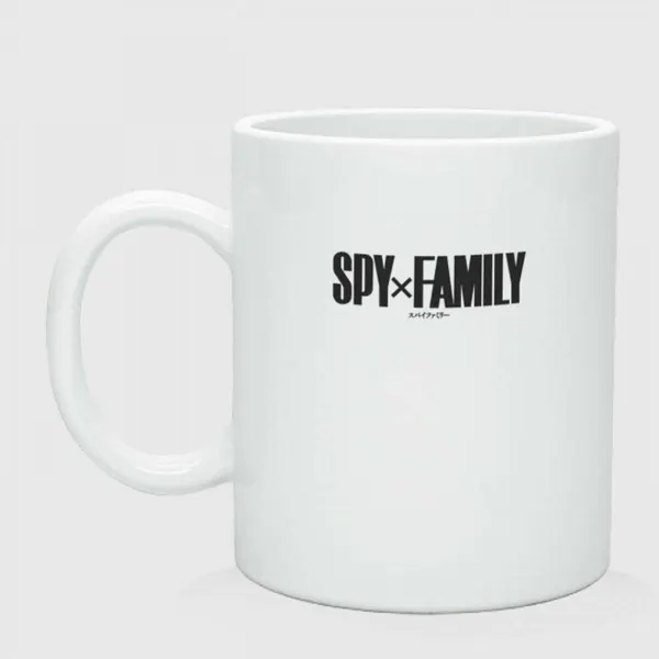 Кружка керамическая"Spy x Family Logo"